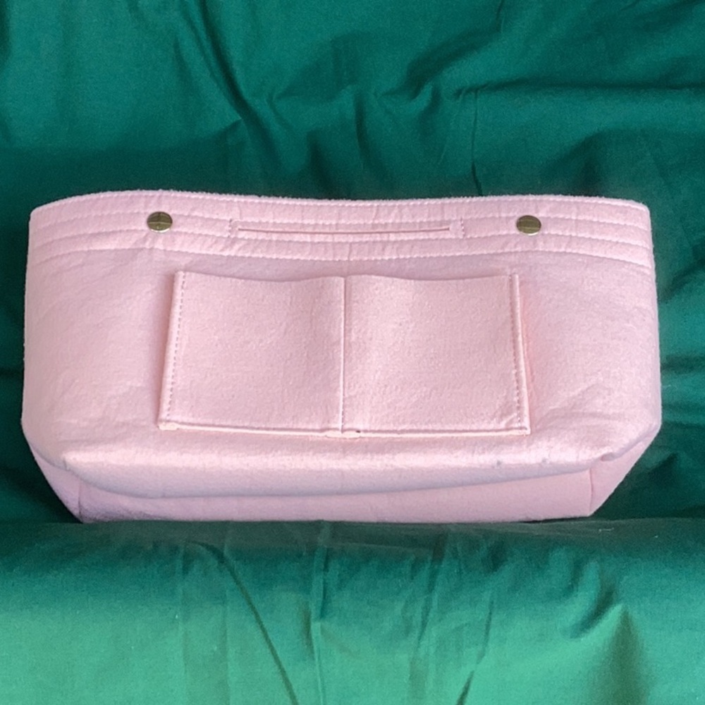 Pink insert with Structured Design and Multiple Compartments